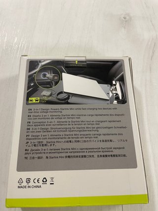 Cargador Starlink Mini 3 en 1