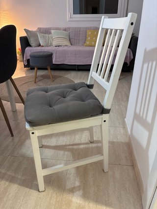 4 Sillas IKEA con Cojines