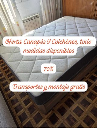Canapé y colchón