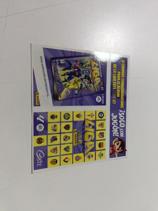 2 Cromos Conmemorativos Liga 2026-27 Panini