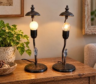 2 lampade da tavolo