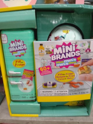 Set Mini Brands con Frigorifero