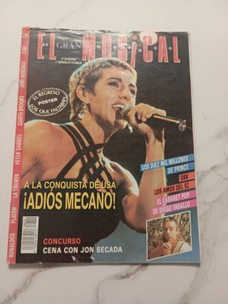 El Gran Musical octubre 92 ¡Adiós Mecano!