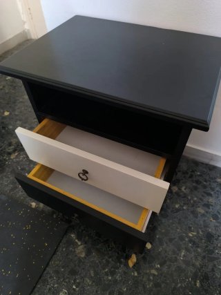 Conjunto de 2 Mesas de Noche, se venden juntas