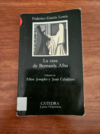 Libro "La Casa De Bernanda Alba"