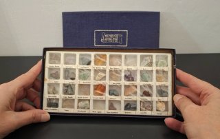 Collezione 32 Minerali del Brasile - (Scatola Souvenir)