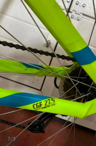 Bicicleta de Montaña Rockrider ST 100 Amarilla