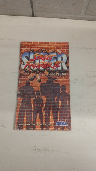 Manual Super Street Fighter II (Sega)