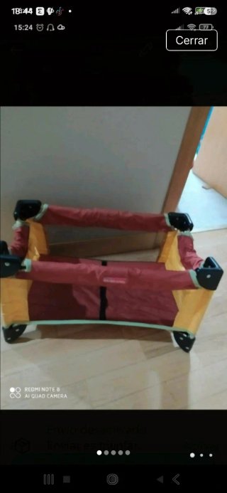Cuna Plegable de Juguete