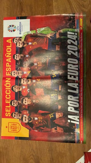 Póster Selección Española Euro 2024