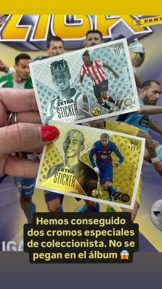 2 Cromos Edición Especial La Liga Panini
