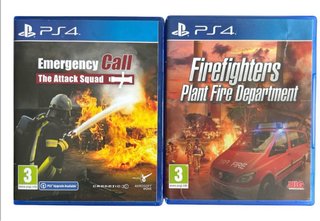 2 Juegos PS4: Emergency Call y Firefighters Dos vi