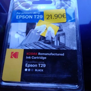 Cartuccia d'inchiostro Kodak per Epson T29 Nero