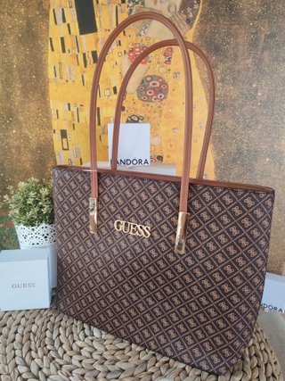 Bolso Tote Marrón