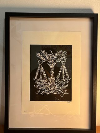 Cuadro Decorativo con Ilustración