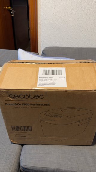Panificadora Cecotec Bread&Co 1500 PerfectCook