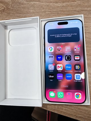 iPhone 17 Pro Max 256GB 100% batería y factura