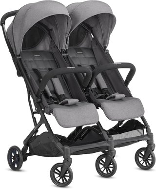 Cochecito Doble Inglesina Twin Sketch Gris