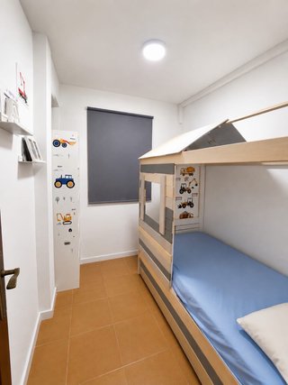 Cama Nido Infantil Forma Casita con dos colchones
