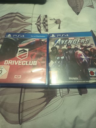 Lote 2 giochi PS4: DRIVECLUB + Marvel's Avengers