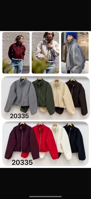 Chaqueta con cremallera