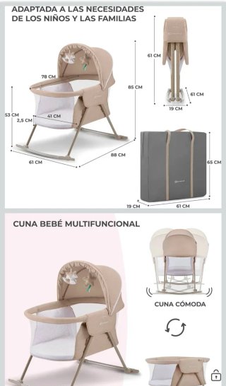 Cuna Portátil para Bebé