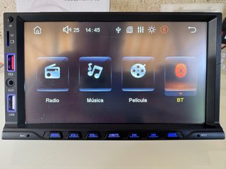 Radio Multimedia Coche 7 Bluetooth USB doble Din
