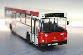 Autobús Pegaso 6420, 1989. TMB, Enasa . 1/43.