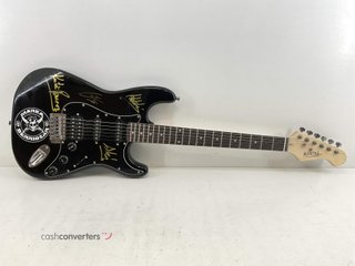 guitarra electrica rock tile stratocaster firmada marea