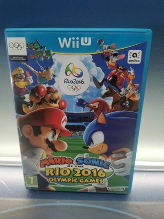 Videogioco Mario & Sonic at the Rio 2016 Olympic Games completo per Nintendo Wii U