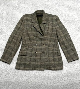 Blazer vintage a quadri