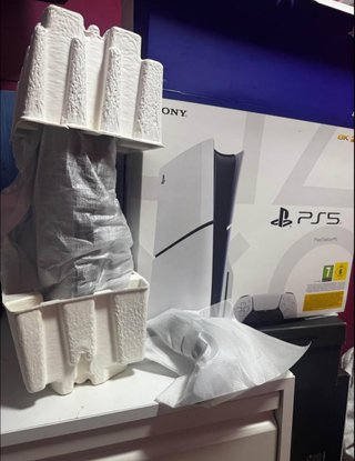 PlayStation 5 Slim Disco Bianca
