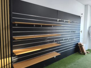 Estanterías expositoras para tienda