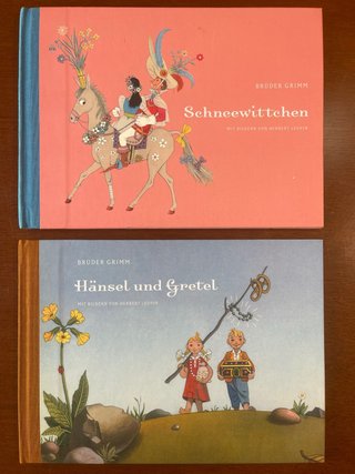 2 Cuentos Clásicos ilustrados en Alemán