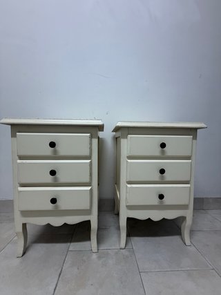 Coppia comodini Shabby Chic