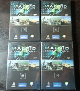 DVDs Madrid desde el aire. Y varios de peliculas