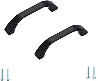 BOOLSFMAM Tiradores Armario, 2 piezas Tirador para muebles Plata, para Cocinas, Oficina, Cajones, Ga
