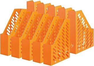 Han Klassik Revistero, Naranja, 76 x 248 x 320 mm, Paquete de 9