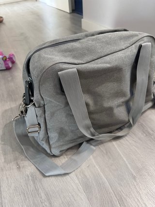 Bolsa de Bebé para Hospital Gris