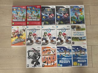 Lote de 14 Giochi per Nintendo Wii