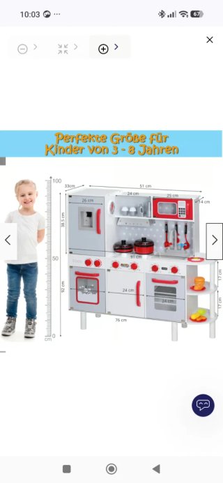 Cocinita de Madera para Niños
