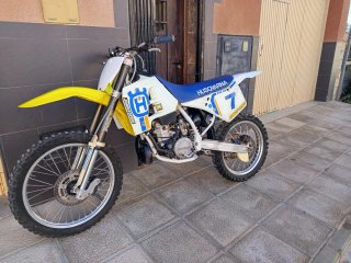 Husqvarna 250 cc ,,  cr , Motocross recién revisad
