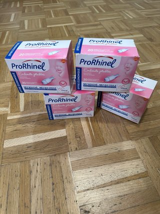 Lote 4 cajas boquillas ProRhinel (80 unidades)