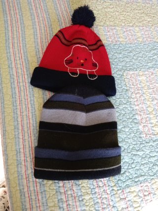 Set di 2 Cappelli di Lana