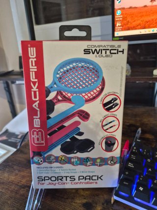 Pack de Accesorios Deportivos Blackfire Switch
