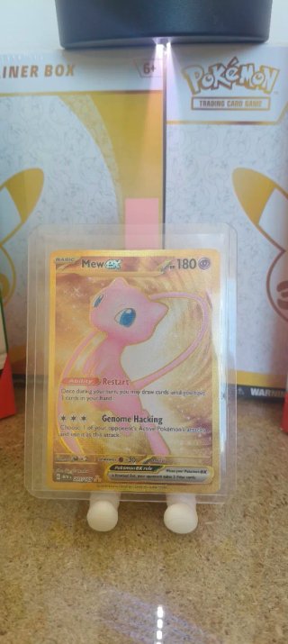 Carta Pokémon Mew ex 205/165 Hyper Rare 151 Inglés