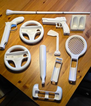 Set di 10 accessori per controller Wii