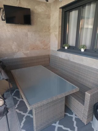 Set de Muebles de Jardín de Ratán