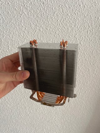 Disipador de CPU con Heatpipes de Cobre