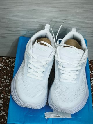 Scarpe Hoka Bondi 8 Bianche Donna